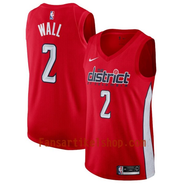 Washington Wizards Trikot John Wall 2 2018-19 Nike Rot Swingman - Herren
